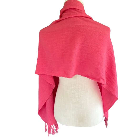 Handwoven Irish Wool Shawl Wrap Scarf – The Crock of Gold – 100% Hand-Dyed Wool - Picture 2 of 6